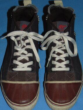 SOREL SENTRY  CANVAS/SUEDE CHUKKAS